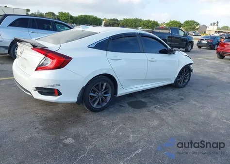 2020 Honda Civic Ex z USA, uszkodzony, nr VIN 19XFC1F32LE015037